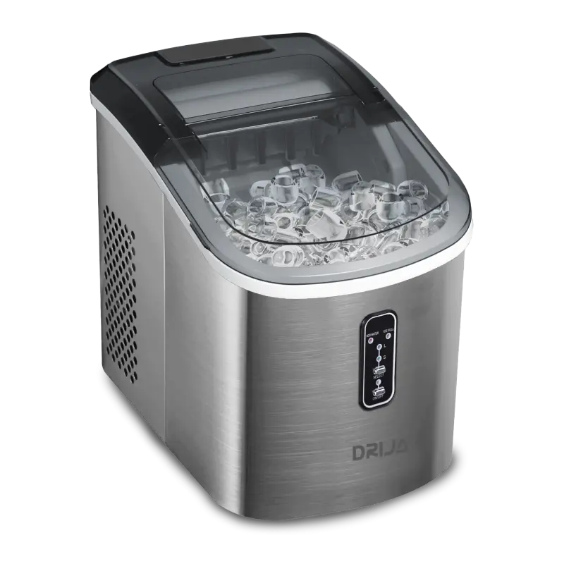 FABRICADOR DE HIELO DRIJA COLOR ACERO FH18INOX